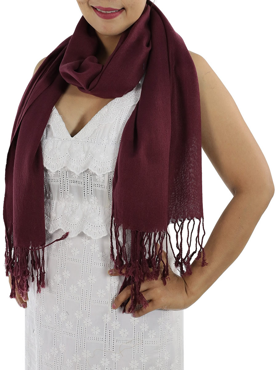 Cashmere Scarf, Black