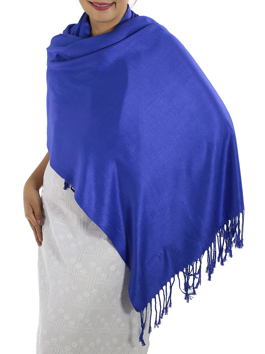 Blue Pashmina Scarf