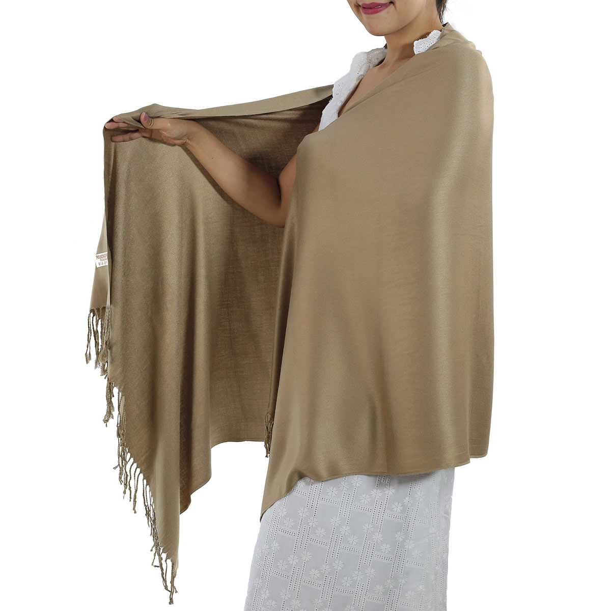 Caramel Pashmina Scarf