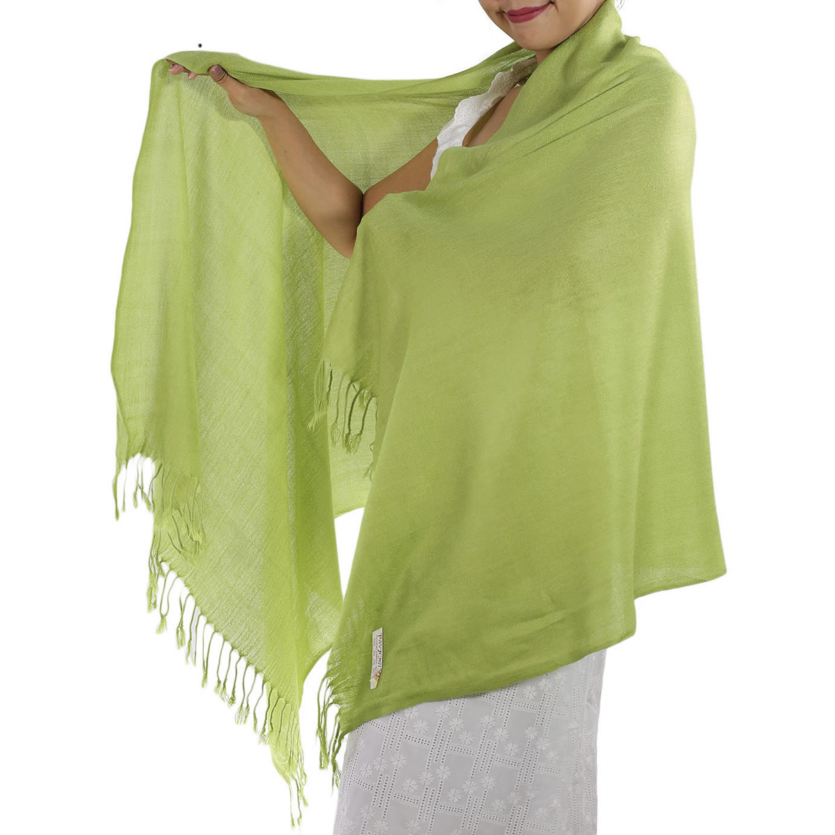 Green Pashmina Scarf