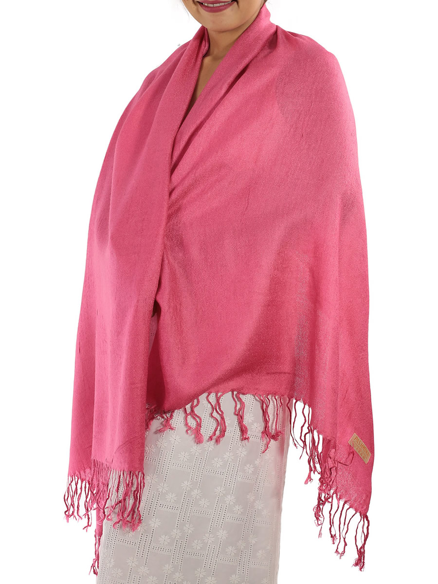 Hot Pink Pashmina Scarf