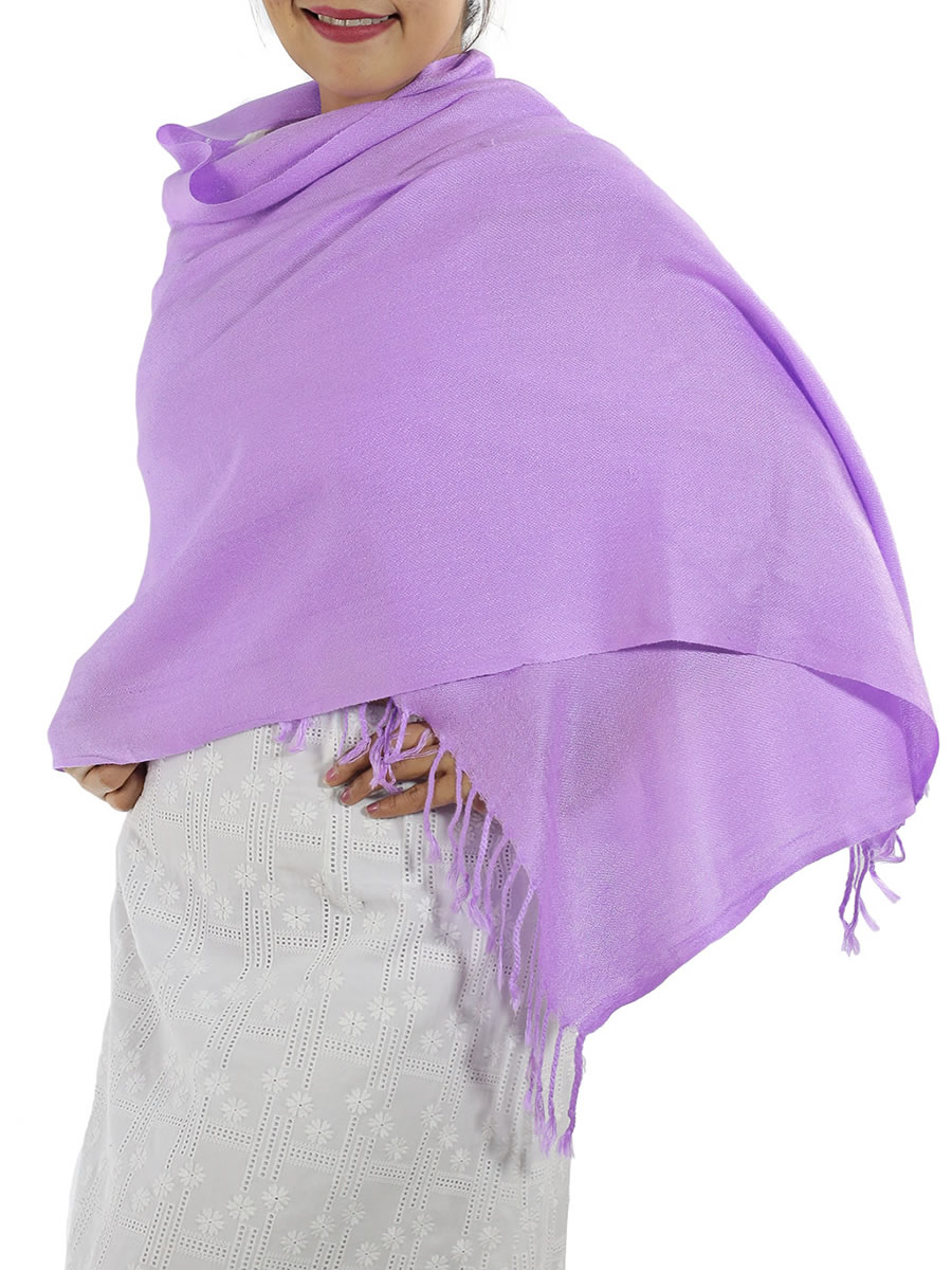 Lavender Pashmina Scarf