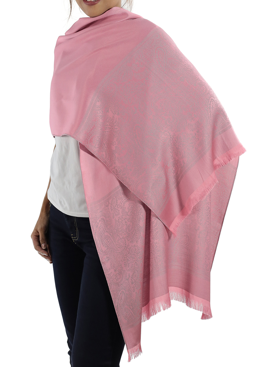 Silk Shawl, Blue: image 5
