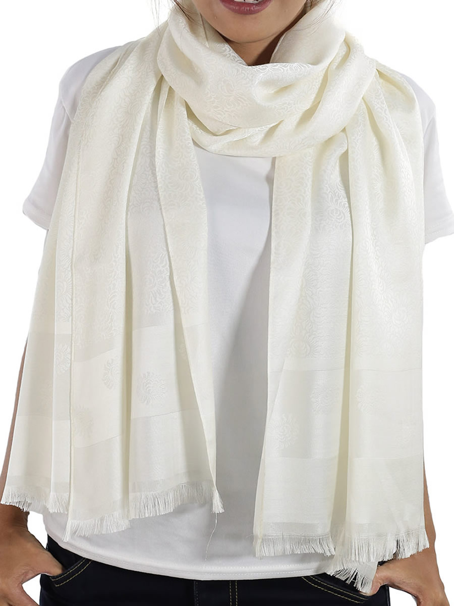 Silk Shawl, Blue: image 14