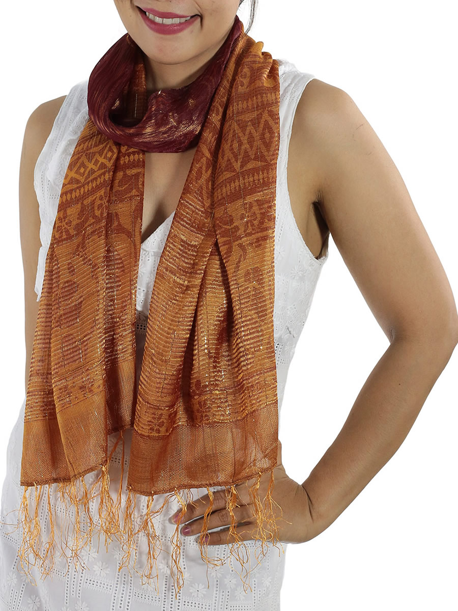 Silk Scarf, Baby Blue: image 7
