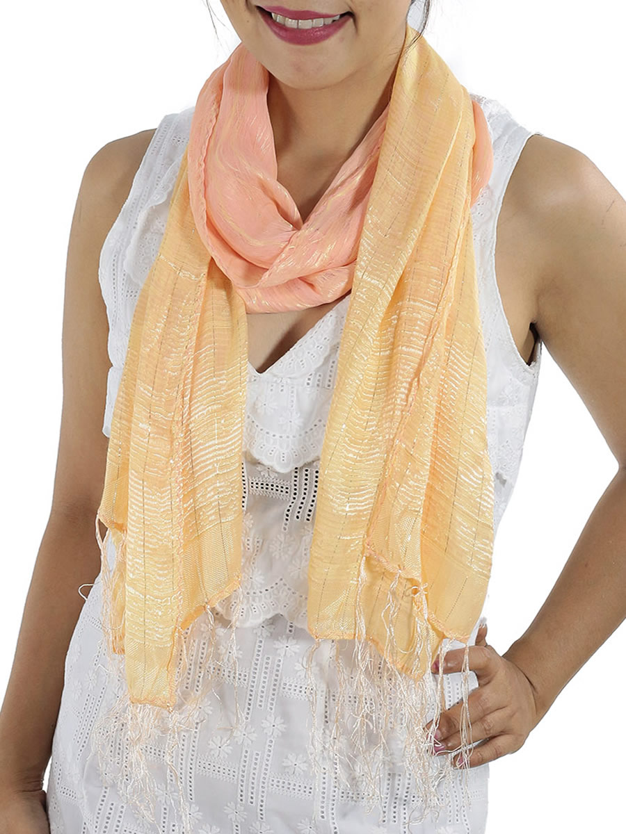 Silk Scarf, Baby Blue: image 9