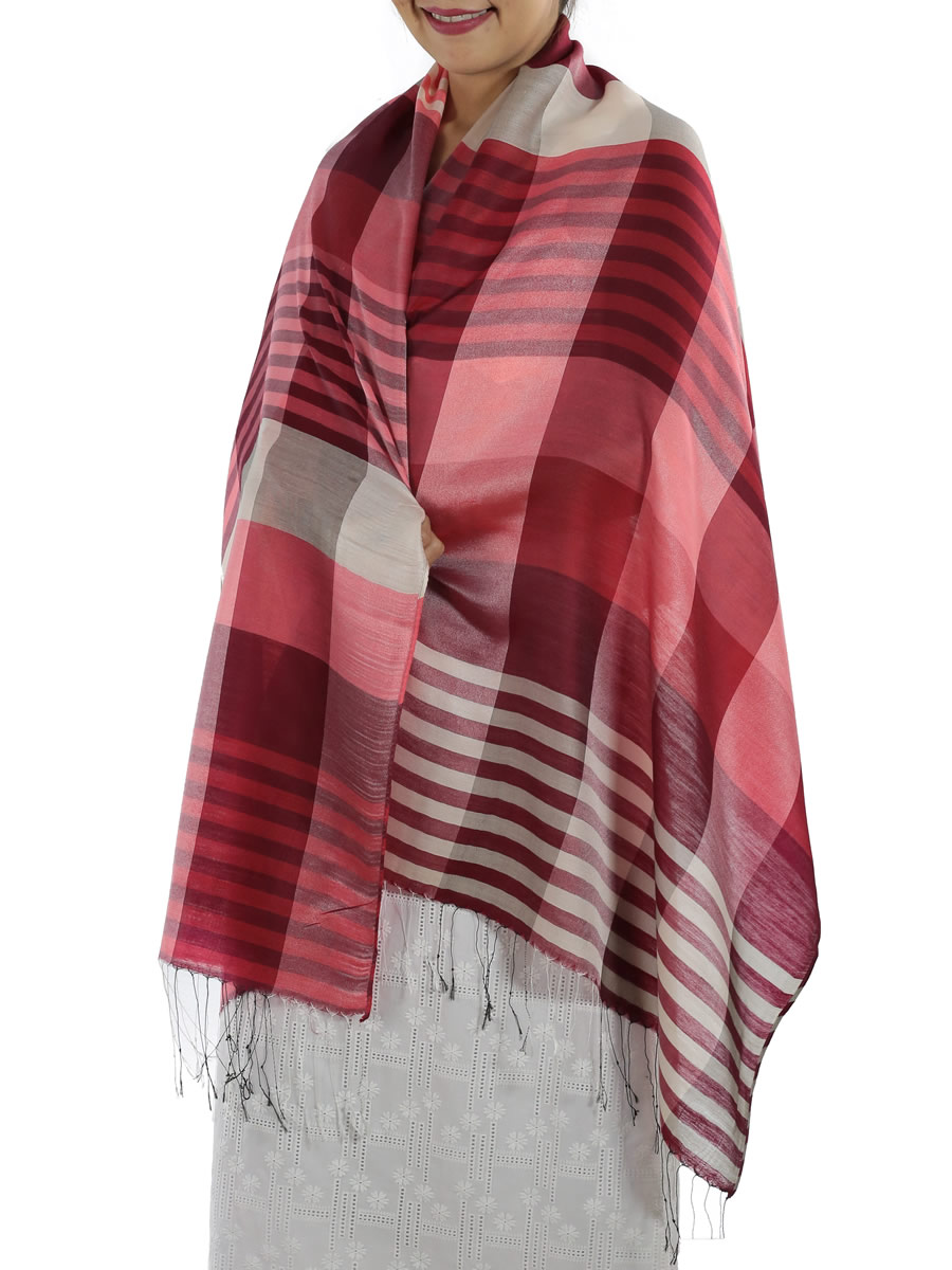 * Red Plaid Scarves | Red Plaid Scarf - Shop Online & Save