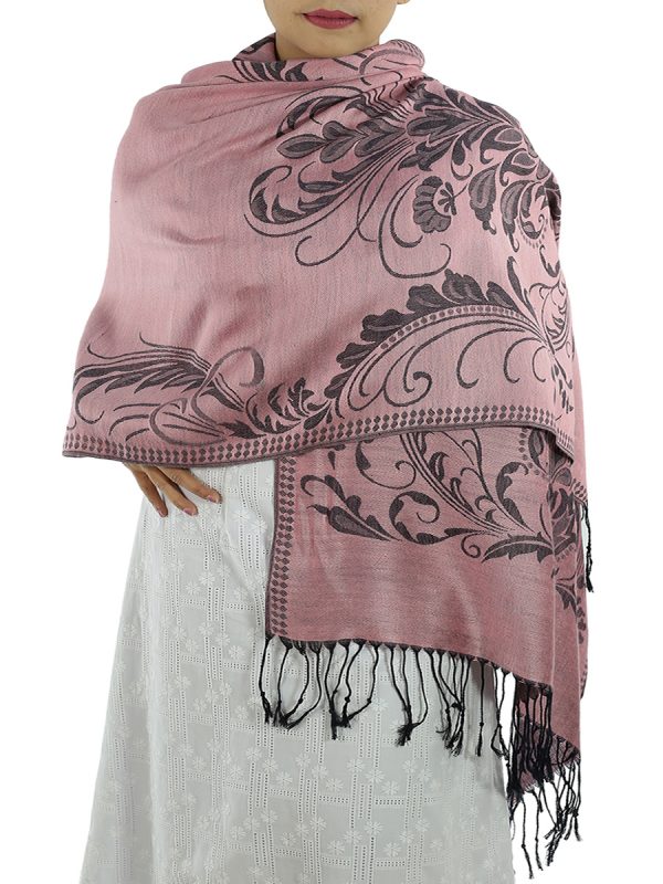 buy hot pink pashmina scarf
